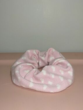 XL Pink Hair Scrunchie
